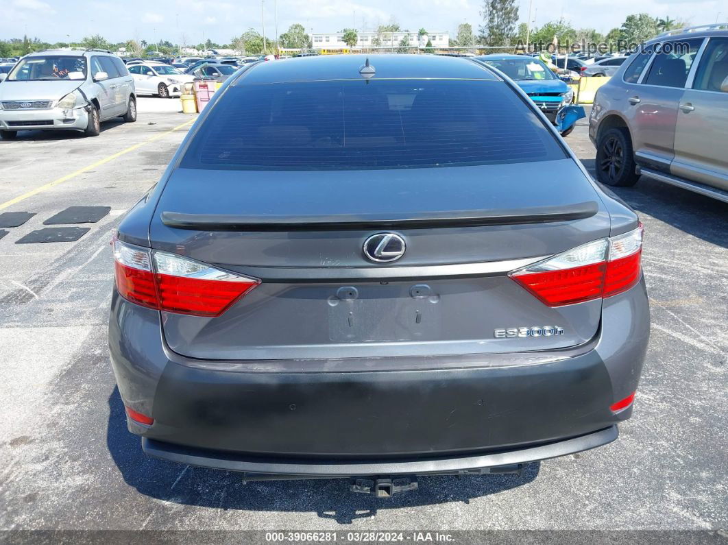 2013 Lexus Es 300h   Gray vin: JTHBW1GG5D2013433