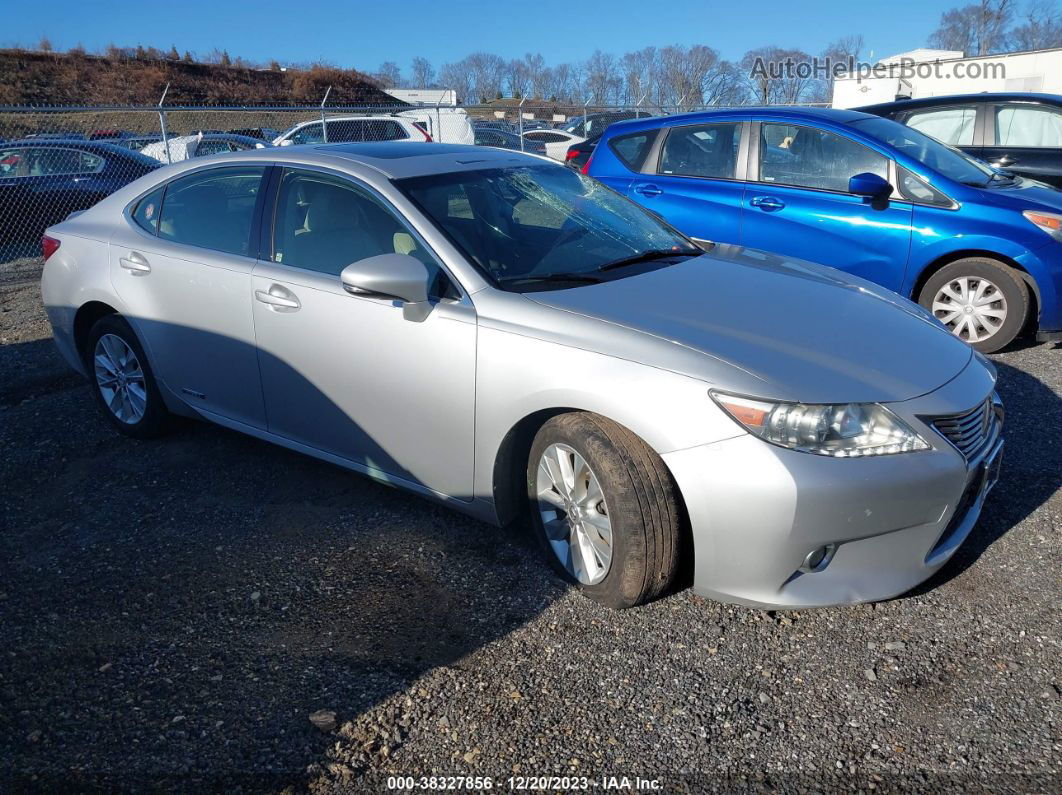 2013 Lexus Es 300h   Silver vin: JTHBW1GG5D2024755