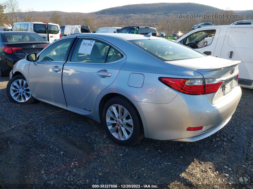 2013 Lexus Es 300h   Серебряный vin: JTHBW1GG5D2024755