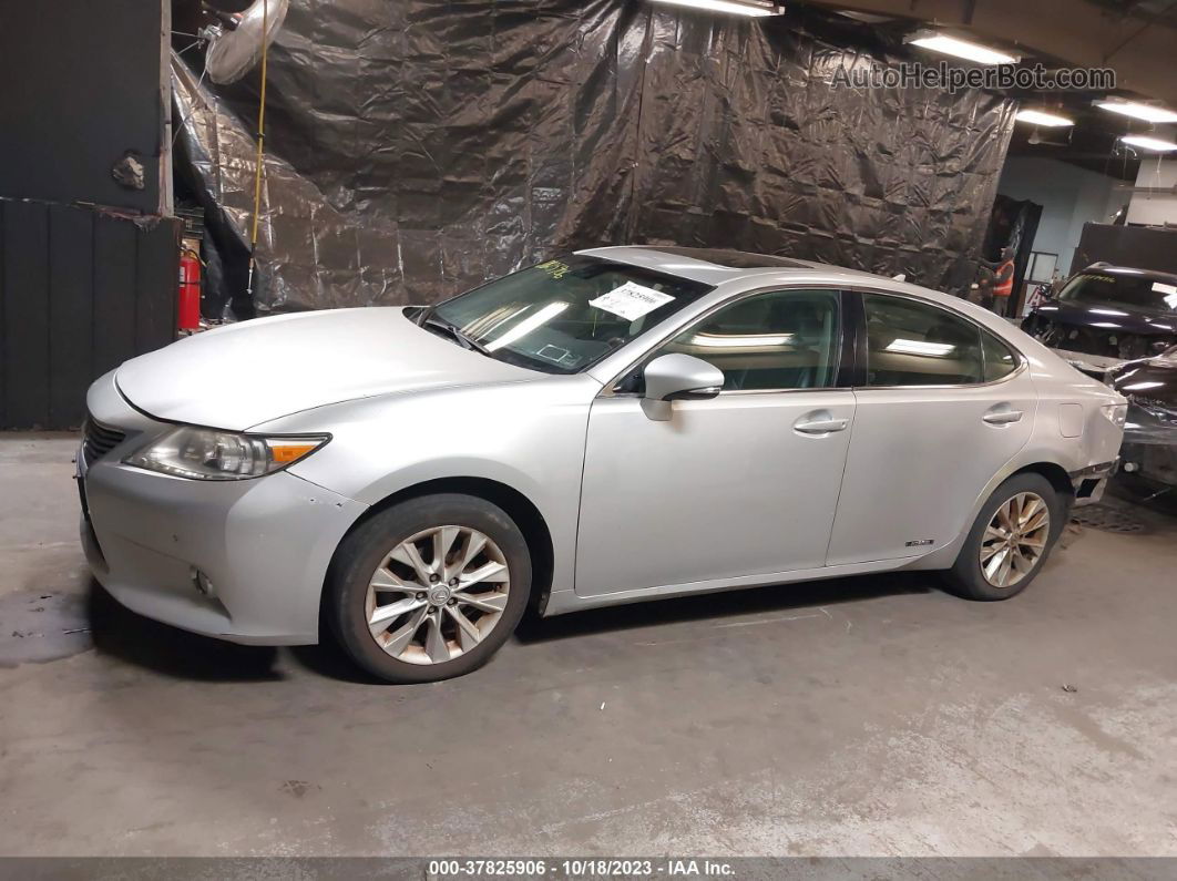 2013 Lexus Es 300h Hybrid Серебряный vin: JTHBW1GG5D2026408