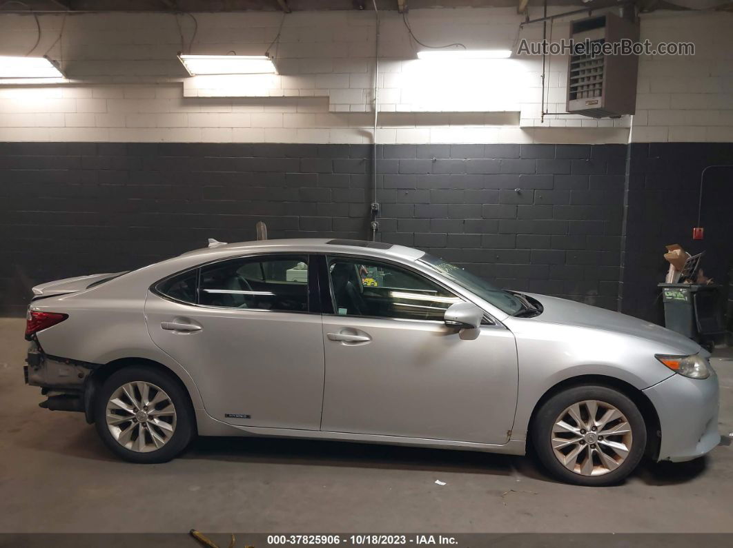 2013 Lexus Es 300h Hybrid Silver vin: JTHBW1GG5D2026408