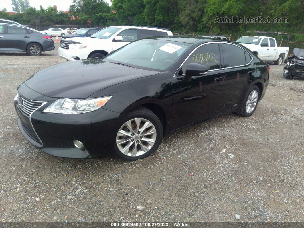 2013 Lexus Es 300h Hybrid Черный vin: JTHBW1GG5D2027283