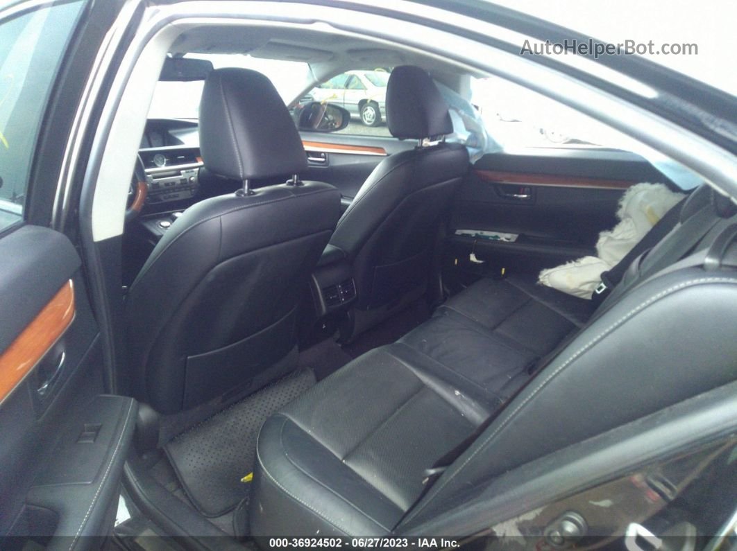 2013 Lexus Es 300h Hybrid Черный vin: JTHBW1GG5D2027283