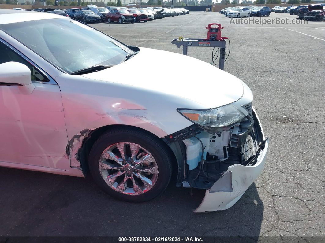 2013 Lexus Es 300h   White vin: JTHBW1GG5D2031544