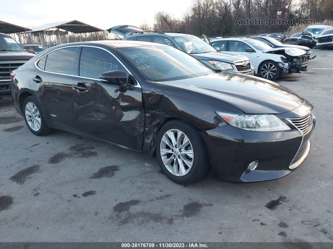 2013 Lexus Es 300h Black vin: JTHBW1GG5D2038607