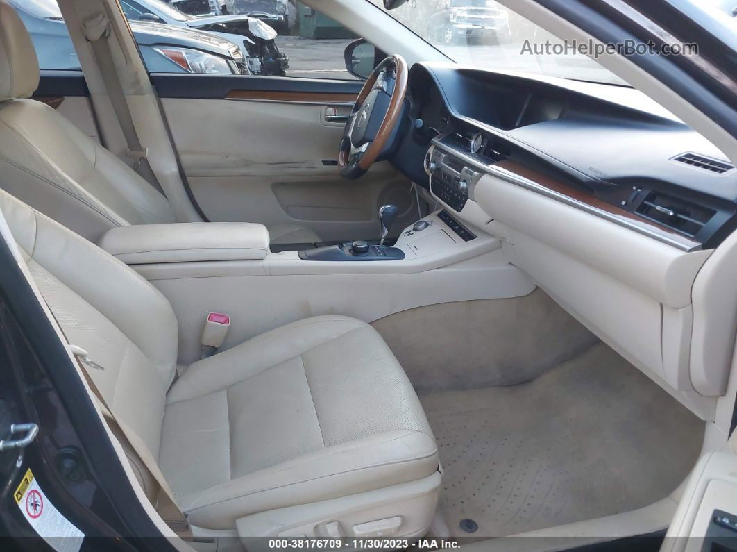 2013 Lexus Es 300h Черный vin: JTHBW1GG5D2038607