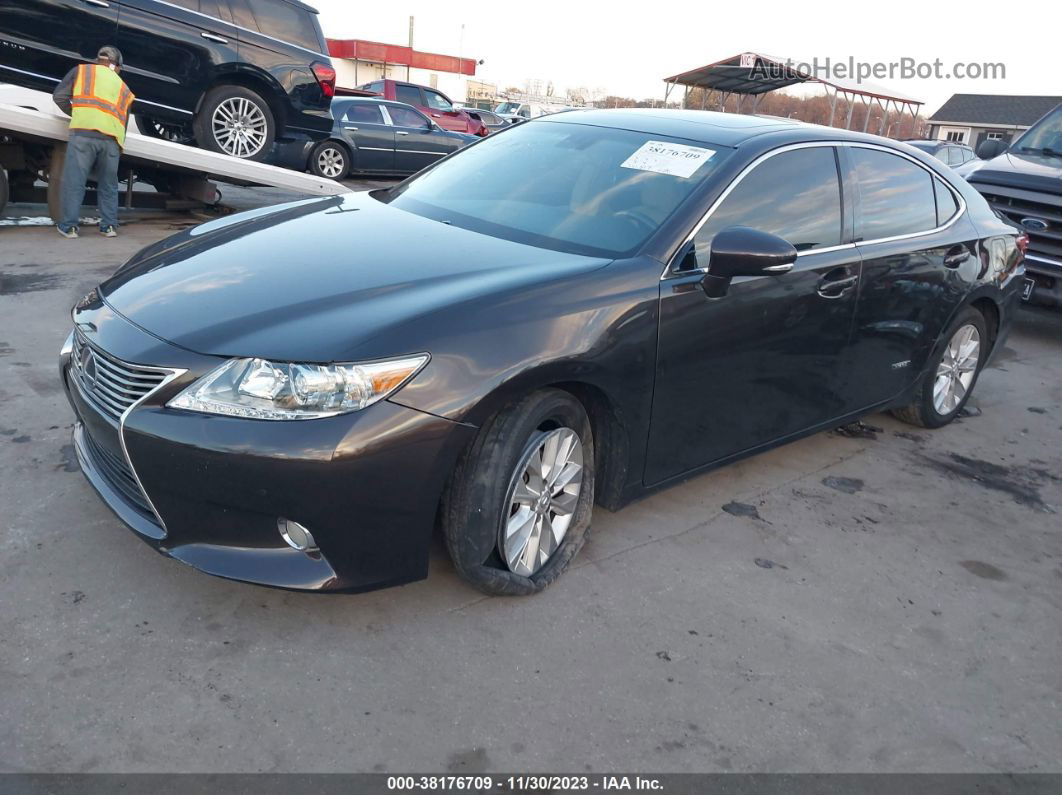 2013 Lexus Es 300h Black vin: JTHBW1GG5D2038607