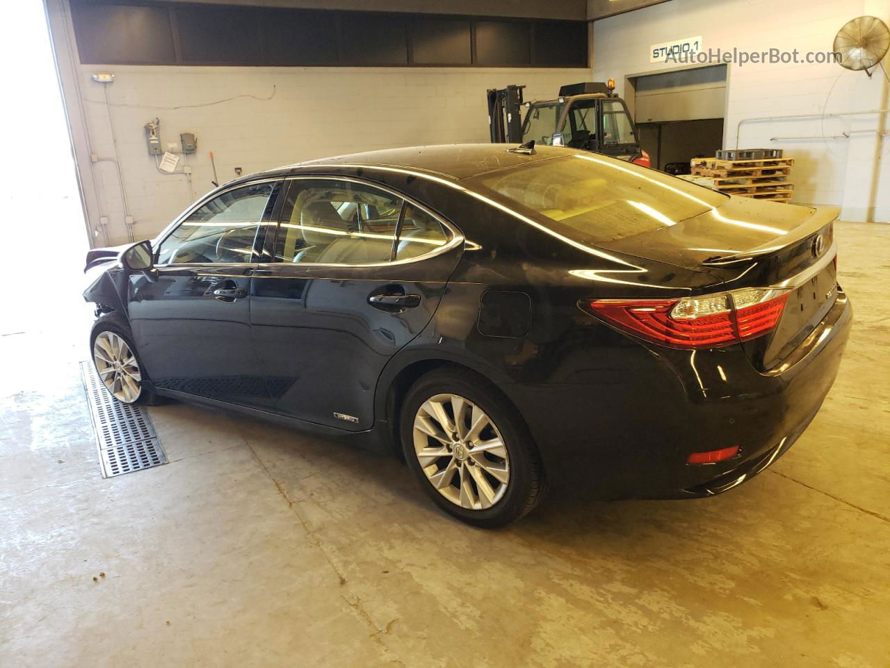 2014 Lexus Es 300h Black vin: JTHBW1GG5E2045199