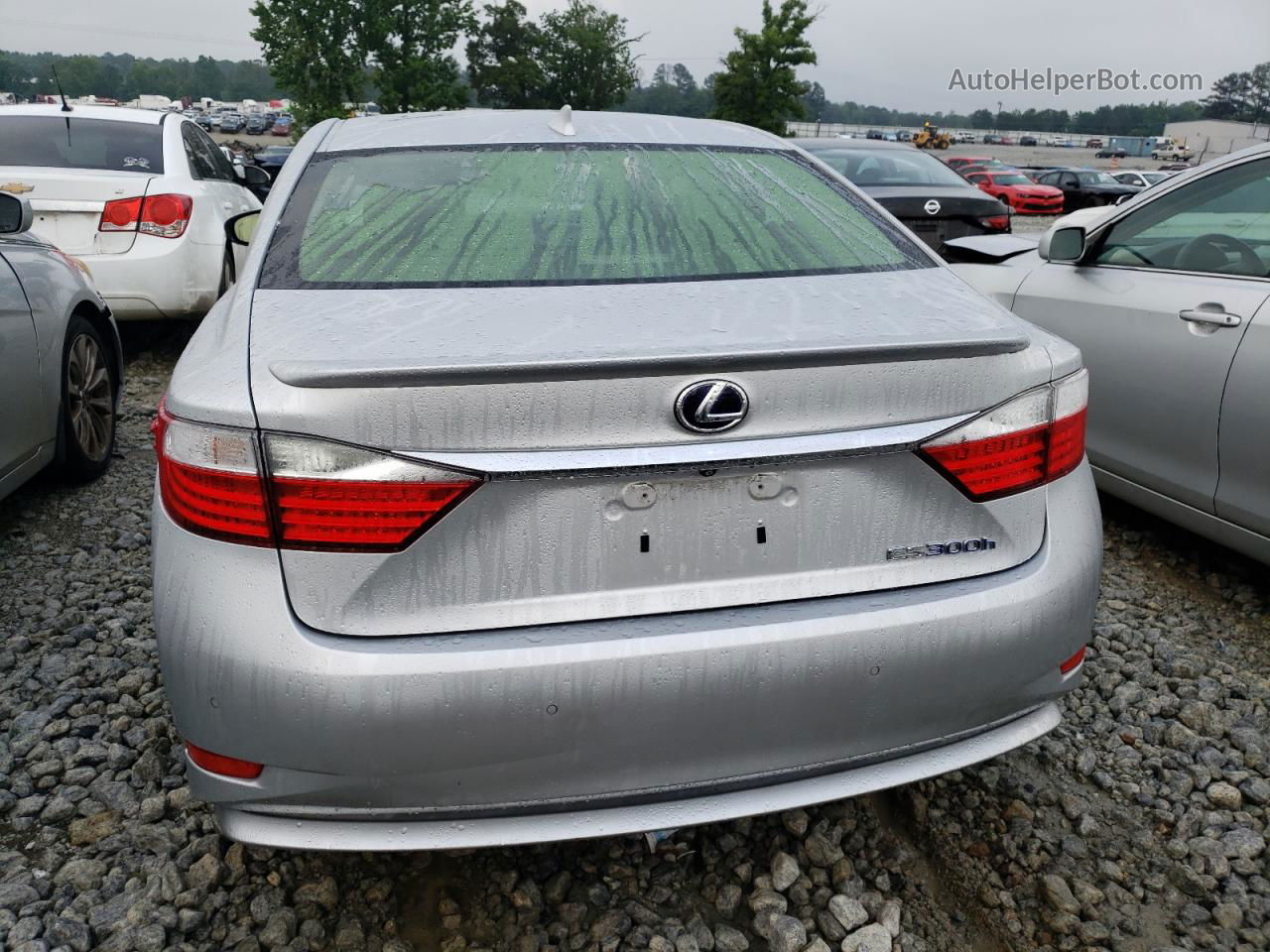 2015 Lexus Es 300h Silver vin: JTHBW1GG5F2077376