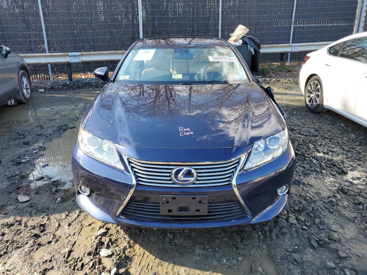 2015 Lexus Es 300h Blue vin: JTHBW1GG5F2080617