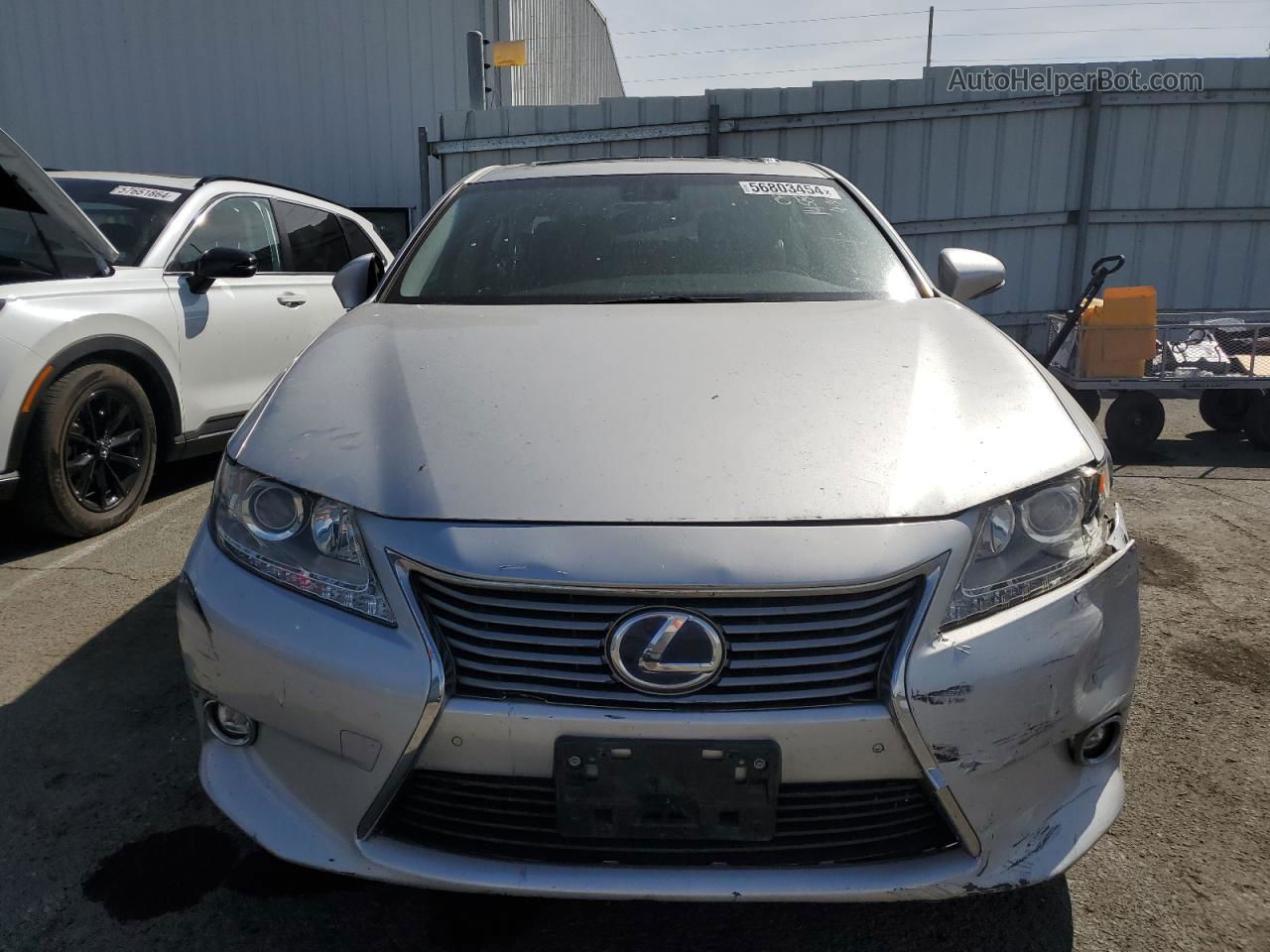 2015 Lexus Es 300h Silver vin: JTHBW1GG5F2084179