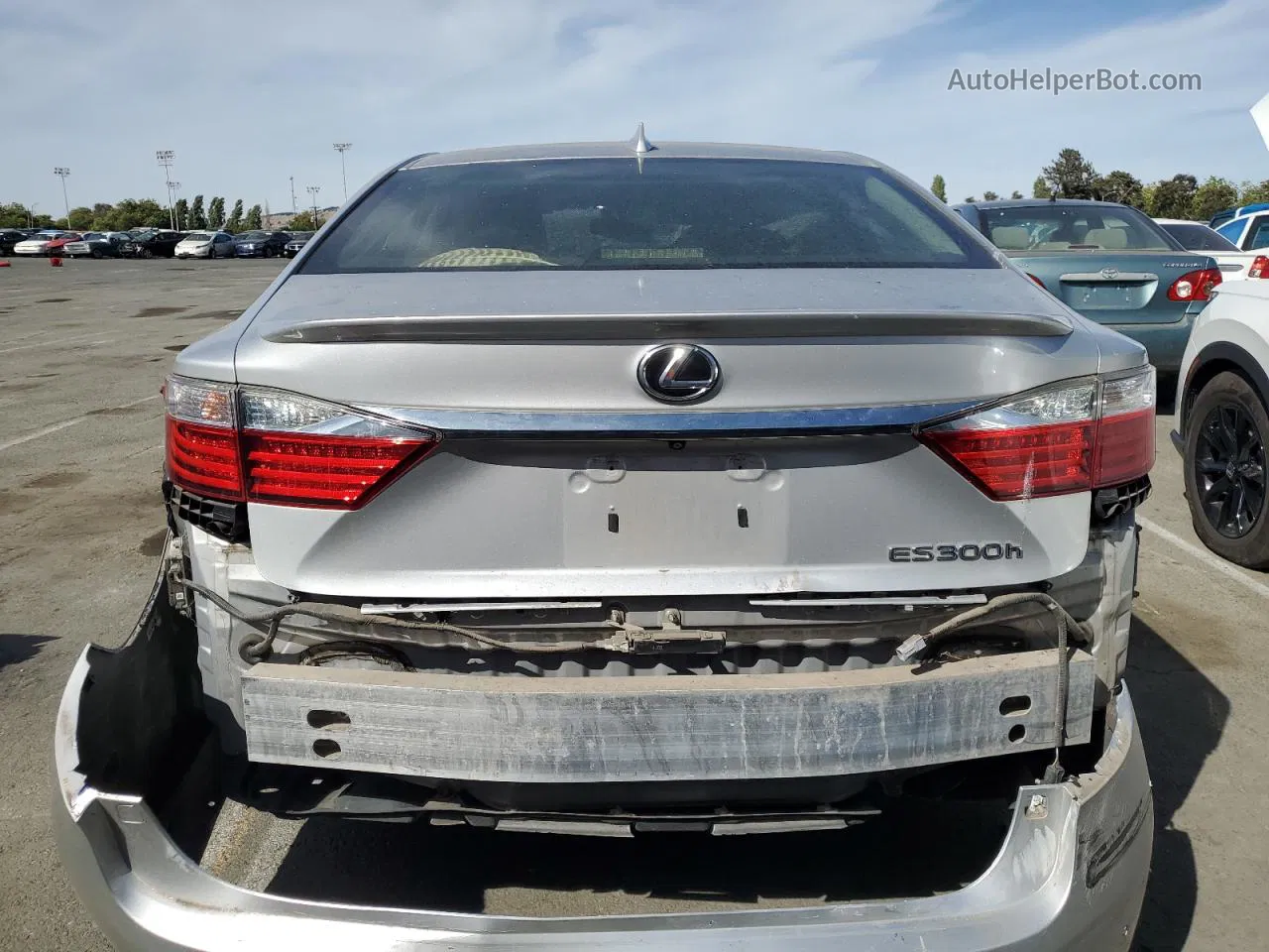 2015 Lexus Es 300h Silver vin: JTHBW1GG5F2084179