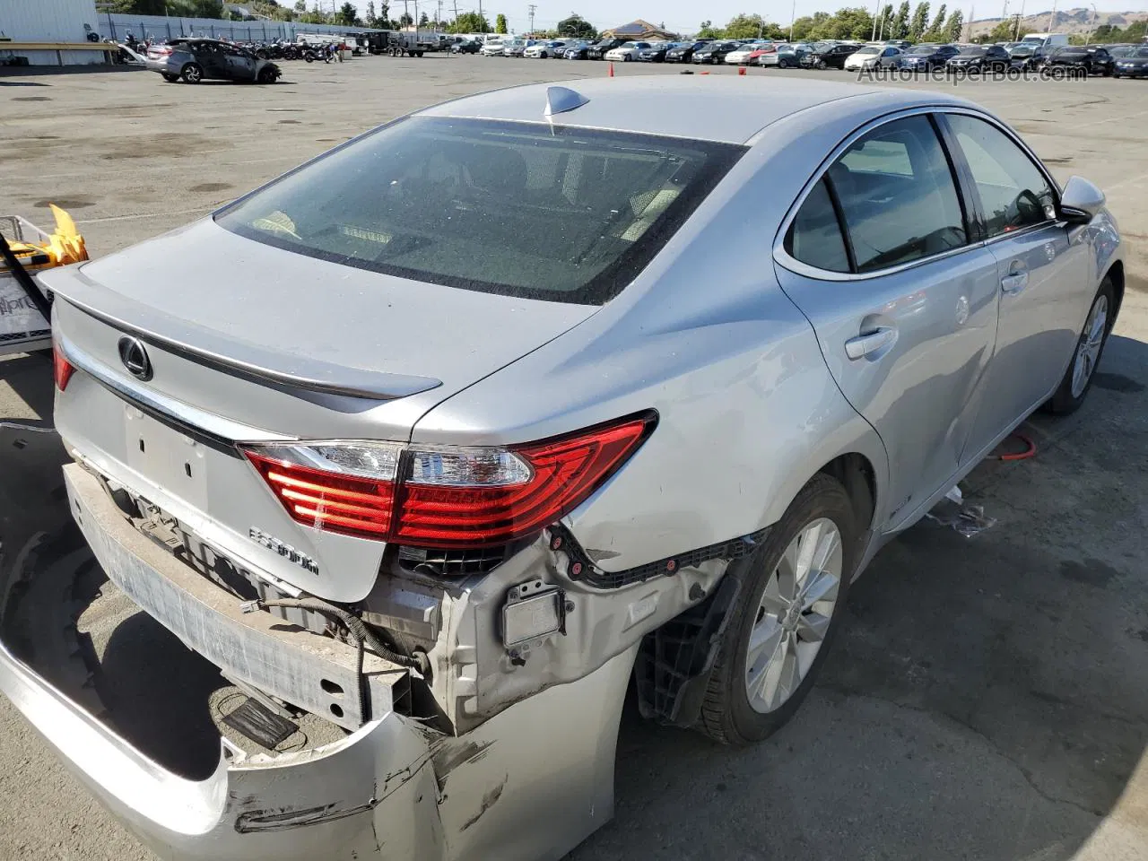 2015 Lexus Es 300h Silver vin: JTHBW1GG5F2084179