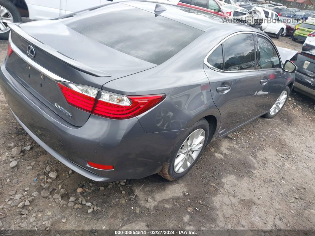 2015 Lexus Es 300h   Gray vin: JTHBW1GG5F2089074