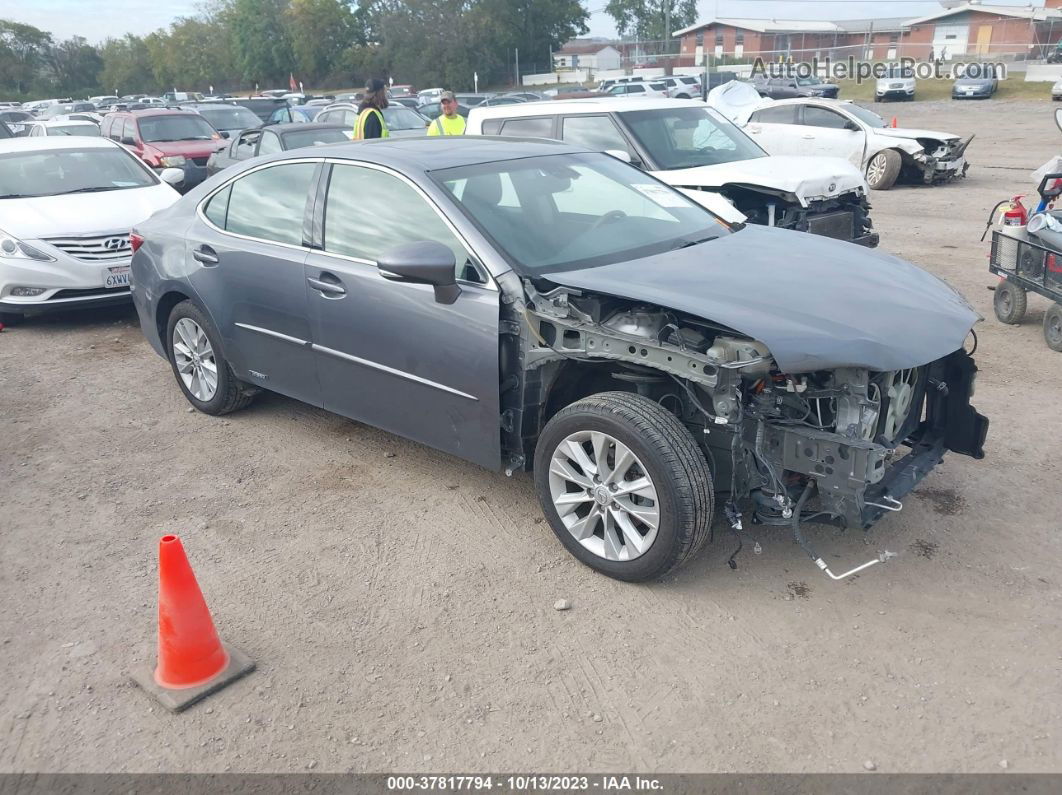 2015 Lexus Es 300h Hybrid Gray vin: JTHBW1GG5F2092072