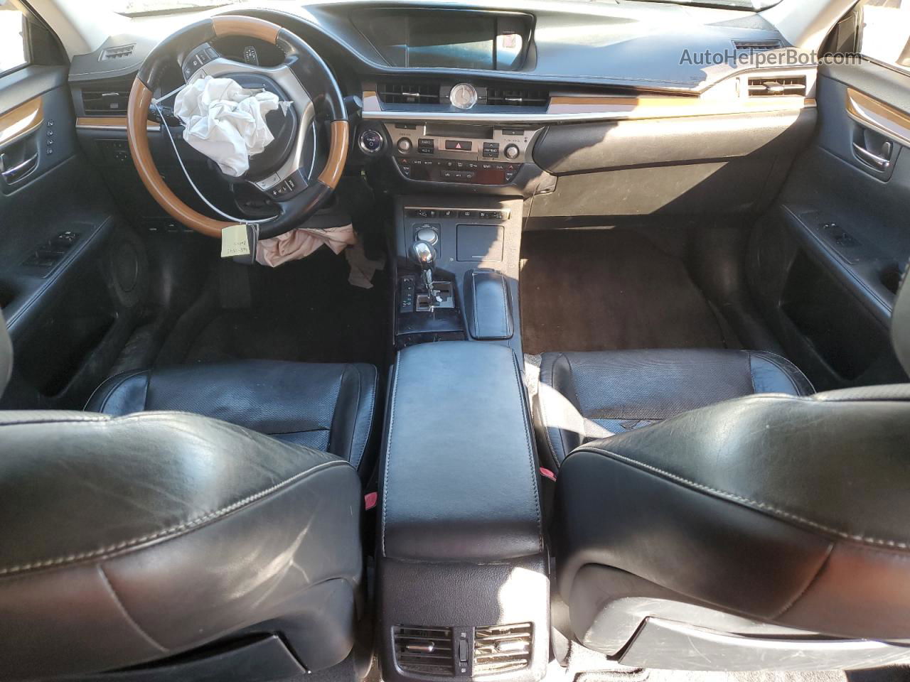 2015 Lexus Es 300h White vin: JTHBW1GG5F2094839