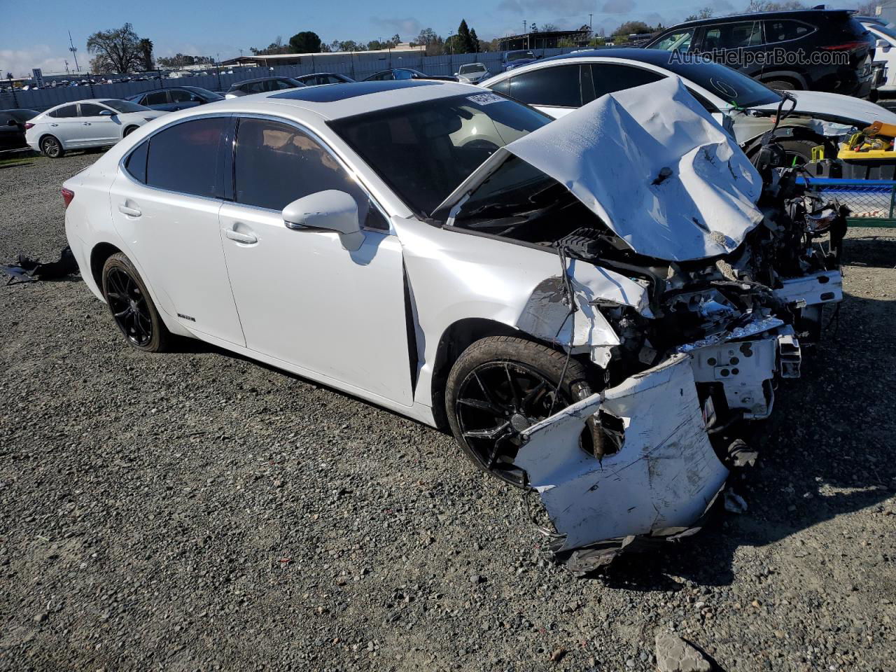 2015 Lexus Es 300h White vin: JTHBW1GG5F2094839