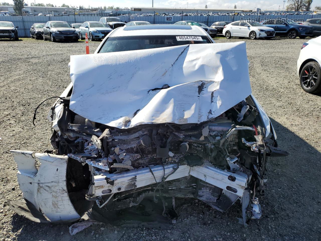 2015 Lexus Es 300h White vin: JTHBW1GG5F2094839