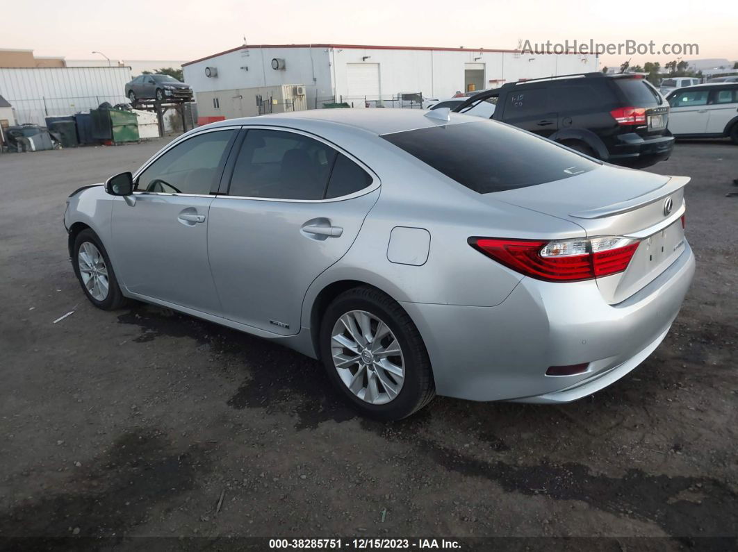 2015 Lexus Es 300h   Silver vin: JTHBW1GG5F2094971