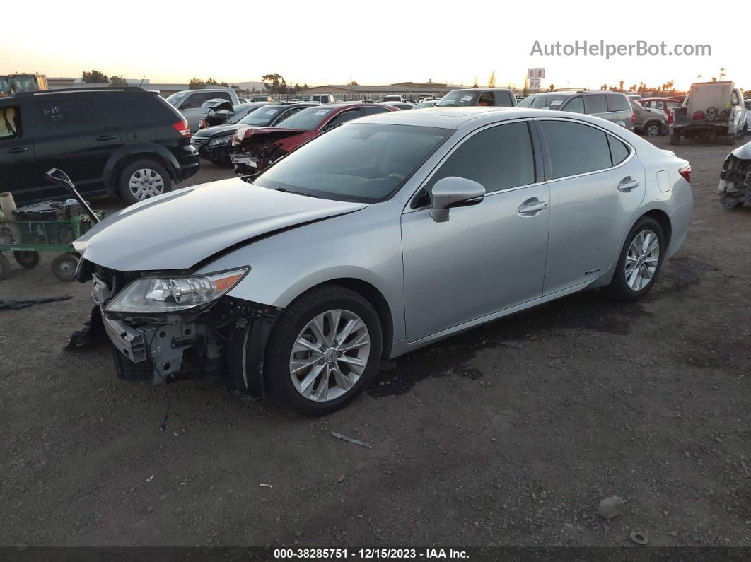 2015 Lexus Es 300h   Silver vin: JTHBW1GG5F2094971