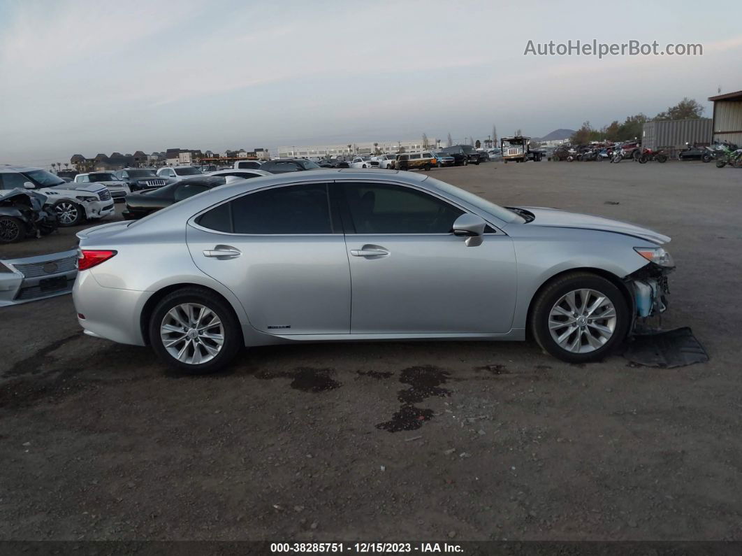 2015 Lexus Es 300h   Silver vin: JTHBW1GG5F2094971