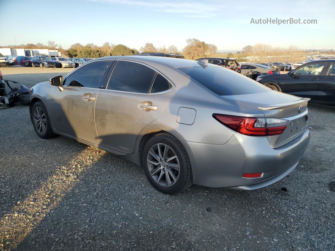 2016 Lexus Es 300h Gray vin: JTHBW1GG5G2102729