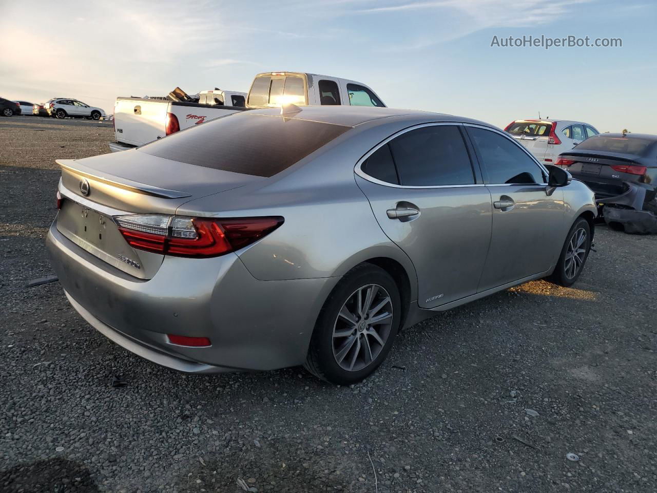 2016 Lexus Es 300h Gray vin: JTHBW1GG5G2102729