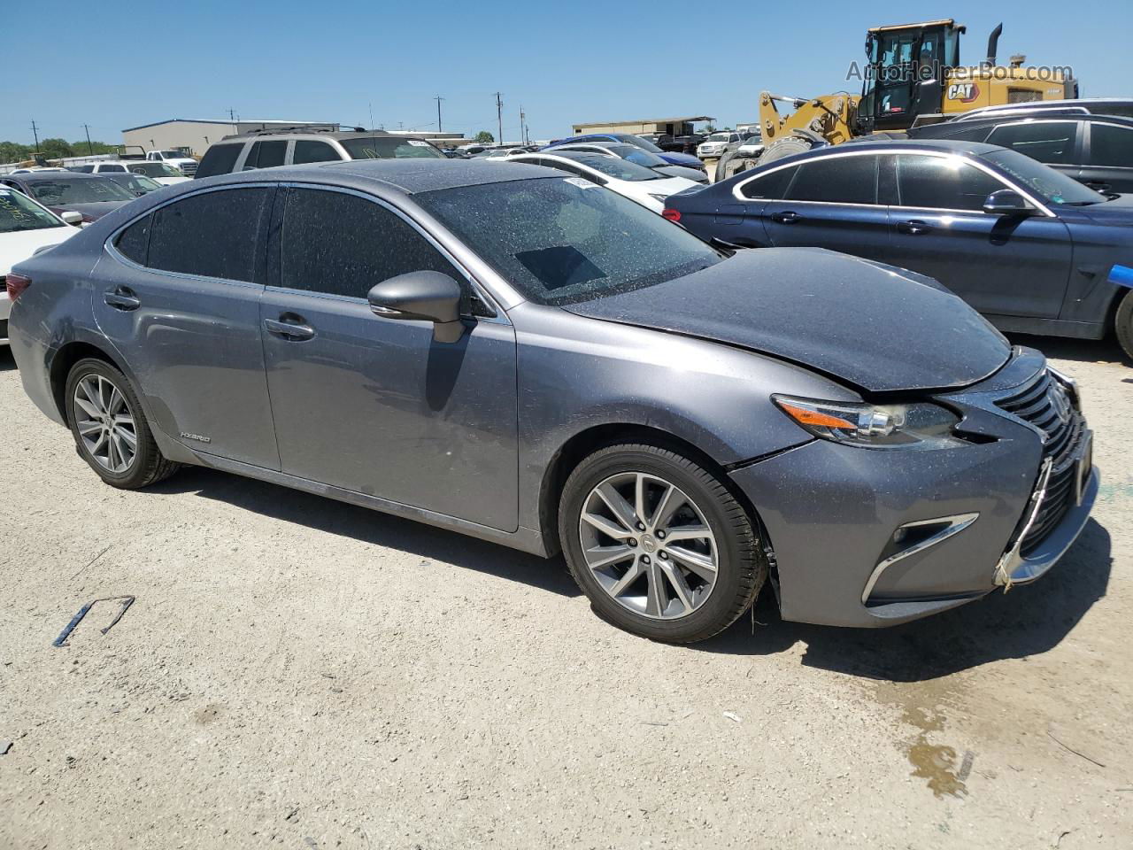 2016 Lexus Es 300h Gray vin: JTHBW1GG5G2109020