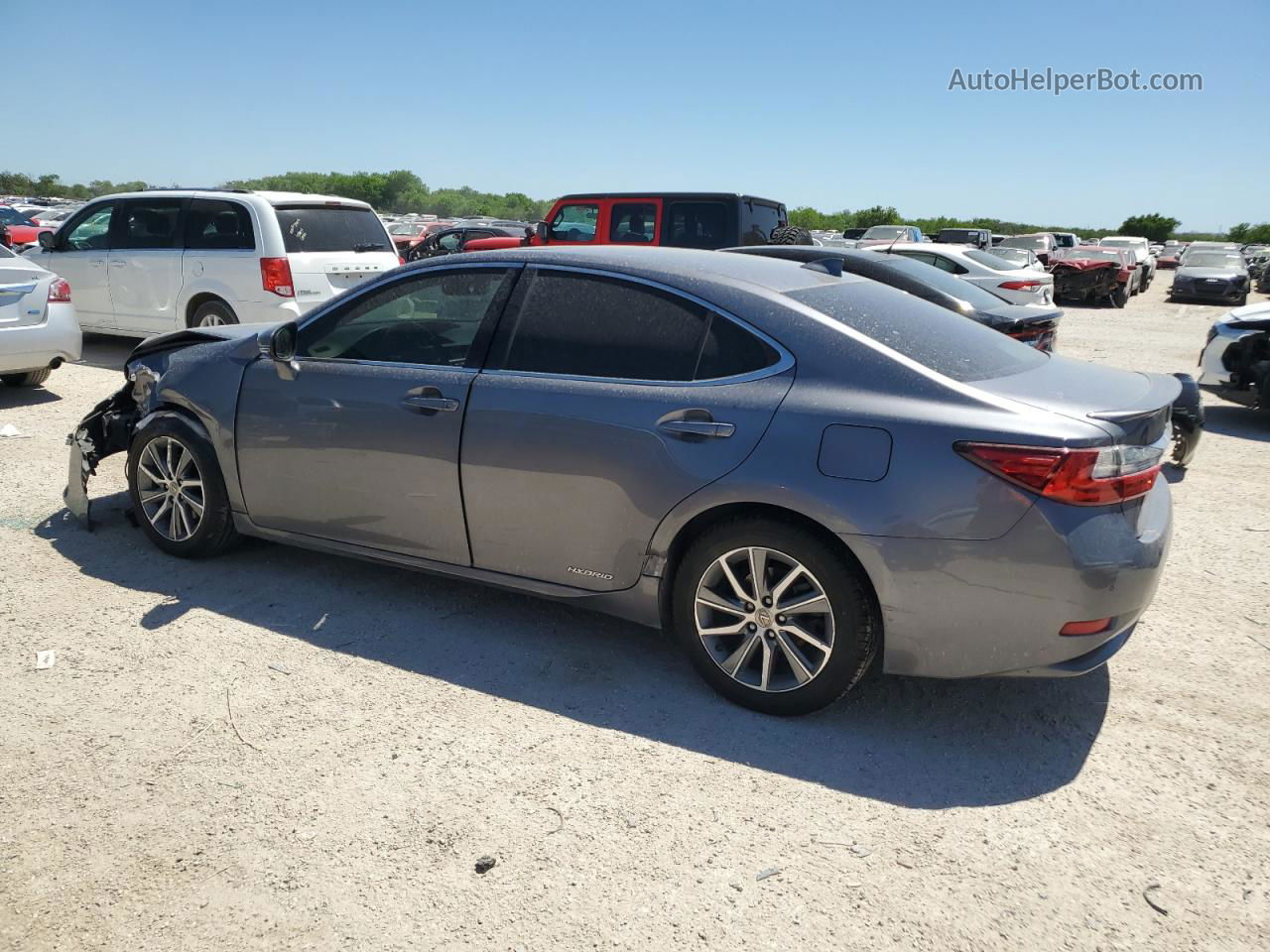 2016 Lexus Es 300h Gray vin: JTHBW1GG5G2109020