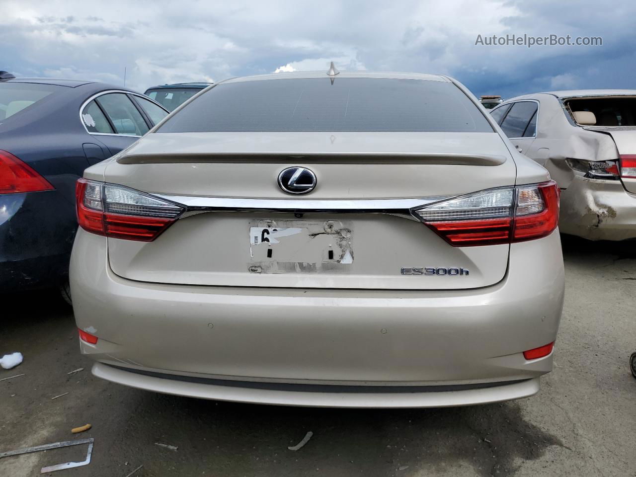 2016 Lexus Es 300h Beige vin: JTHBW1GG5G2131678