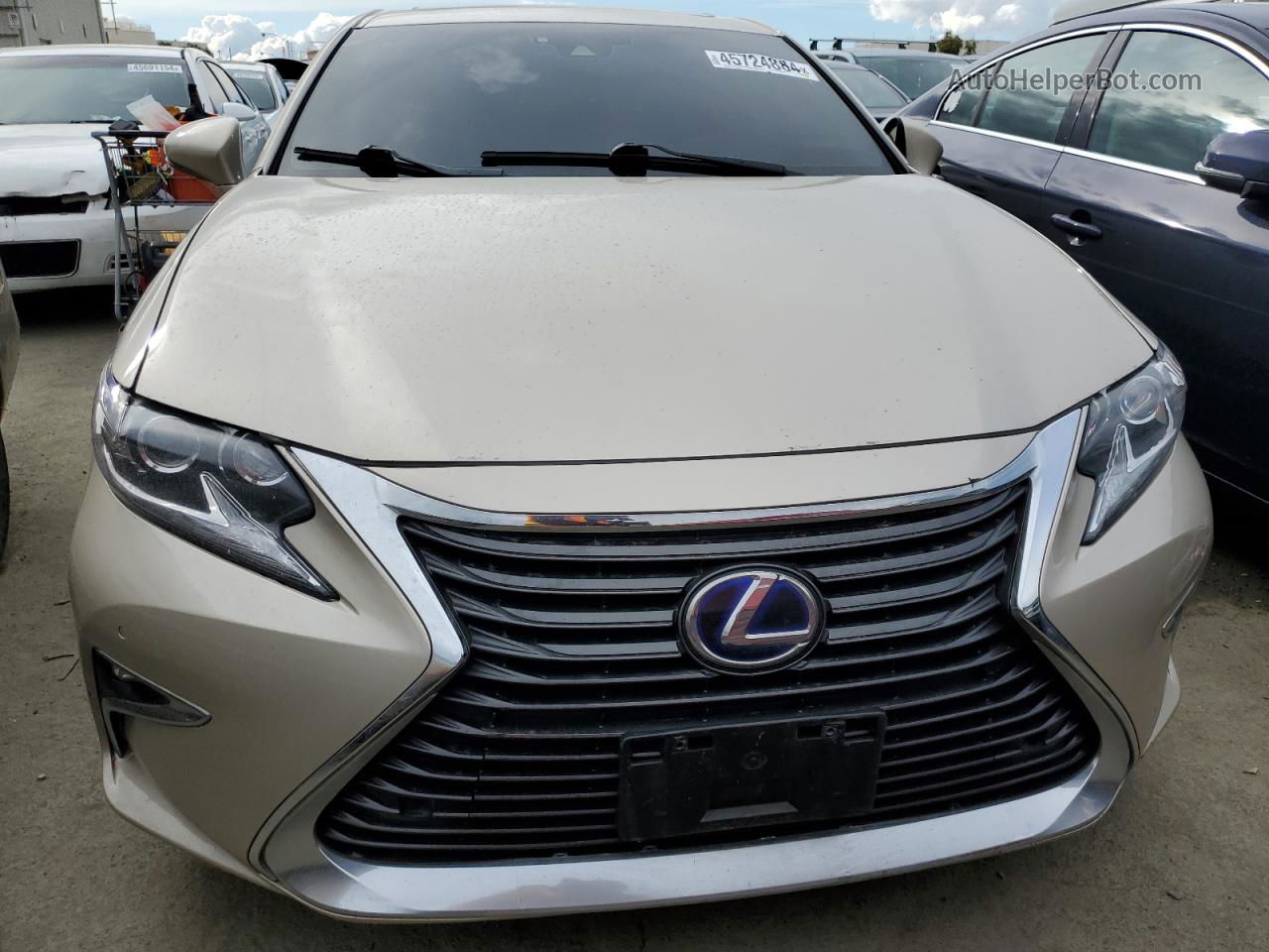 2016 Lexus Es 300h Beige vin: JTHBW1GG5G2131678