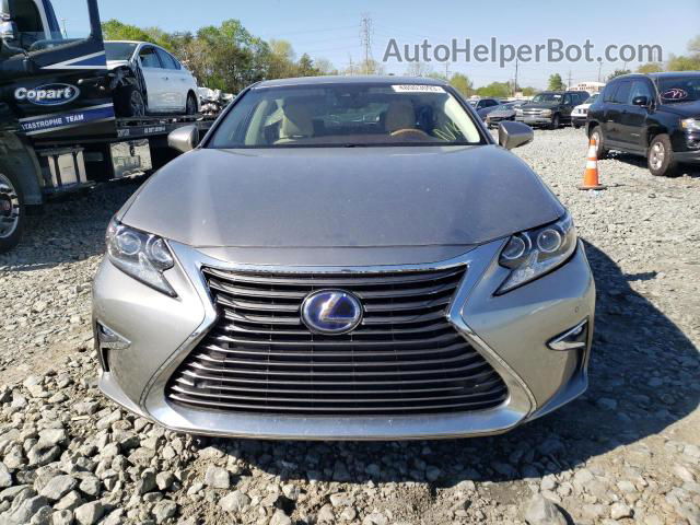 2017 Lexus Es 300h Silver vin: JTHBW1GG5H2143931