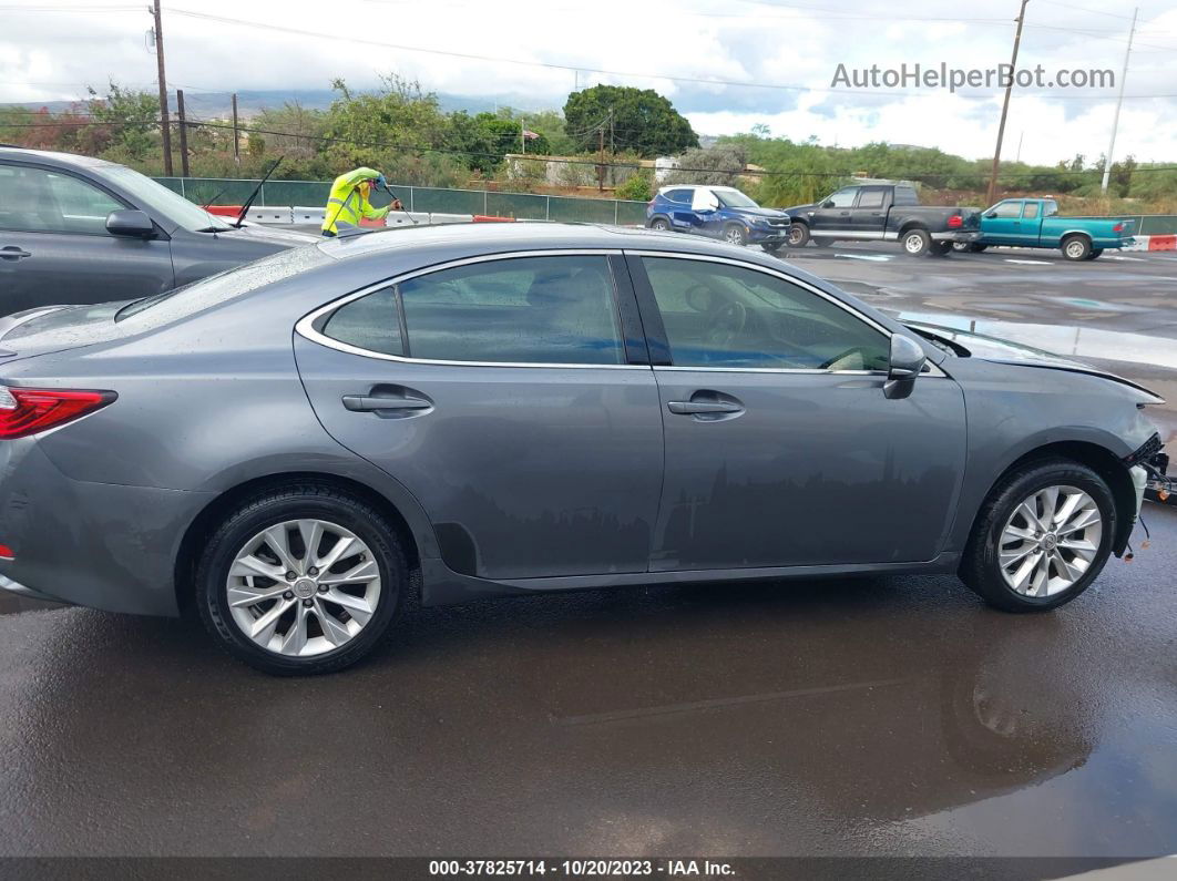 2013 Lexus Es 300h Hybrid Gray vin: JTHBW1GG6D2010329