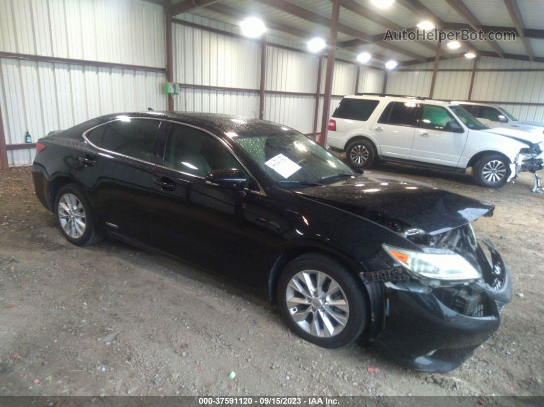 2013 Lexus Es 300h Hybrid Black vin: JTHBW1GG6D2019774