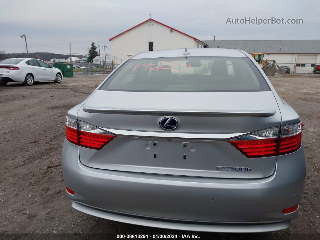 2013 Lexus Es 300h   Серебряный vin: JTHBW1GG6D2024764