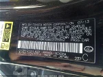 2013 Lexus Es 300h Black vin: JTHBW1GG6D2035862