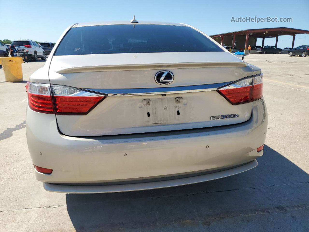 2014 Lexus Es 300h Gold vin: JTHBW1GG6E2068927