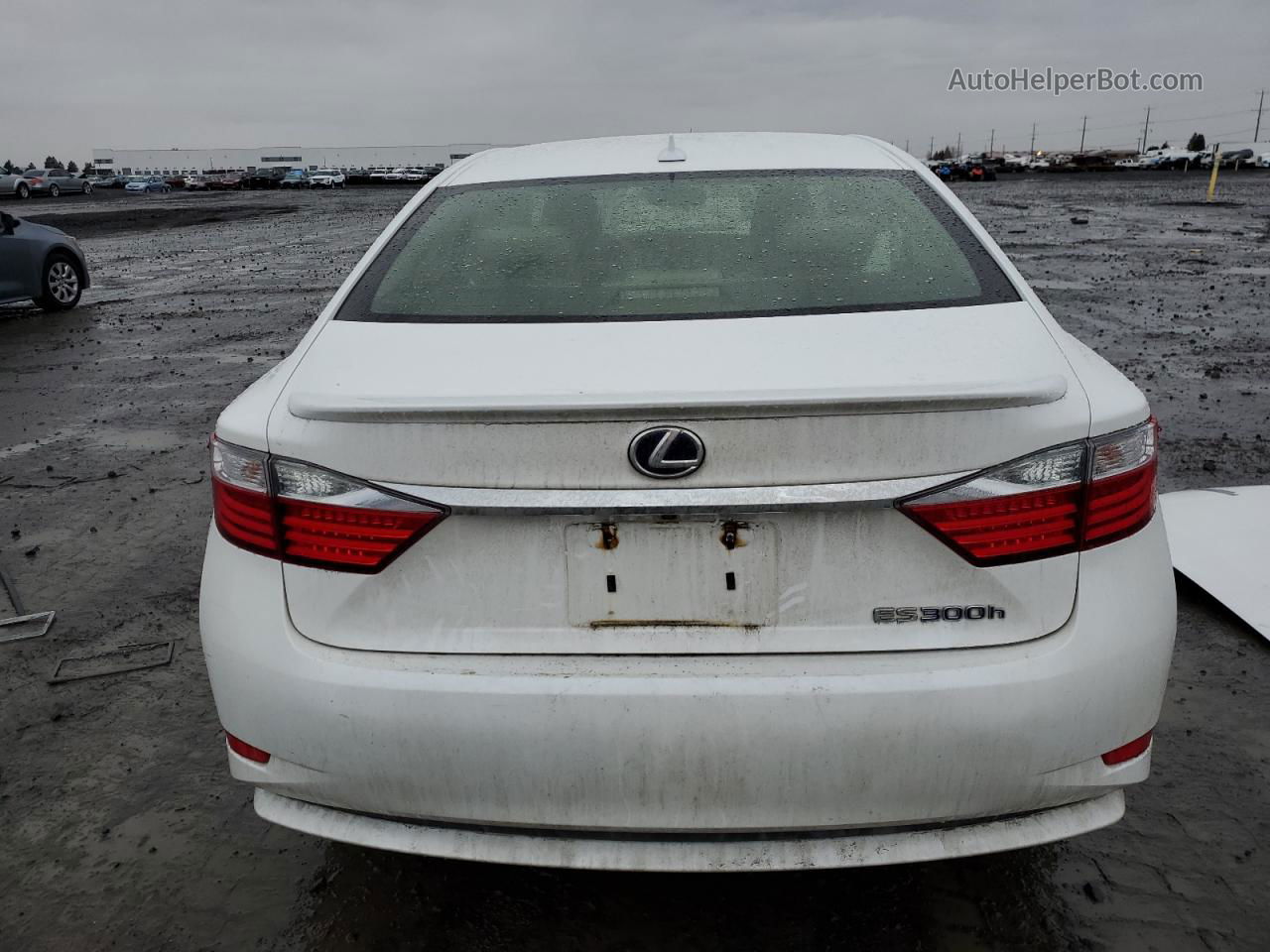 2014 Lexus Es 300h Белый vin: JTHBW1GG6E2073156