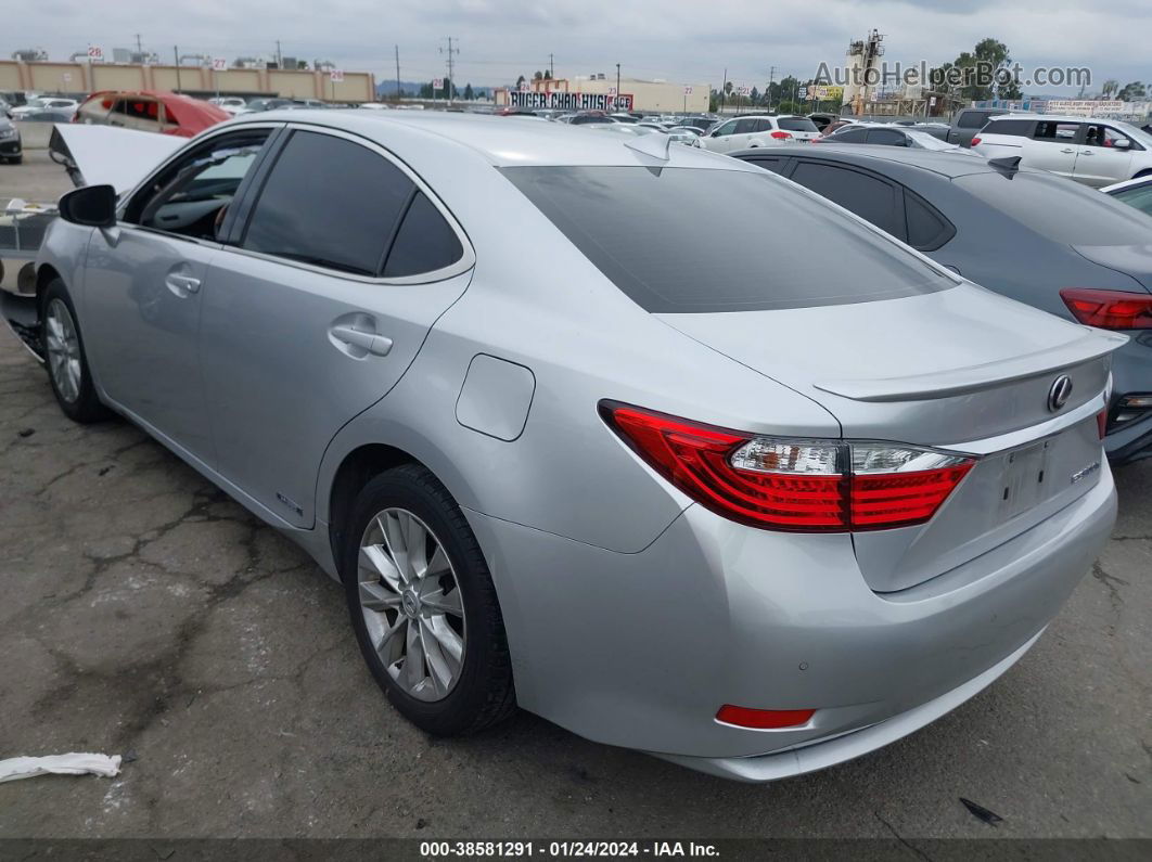 2015 Lexus Es 300h   Silver vin: JTHBW1GG6F2079346