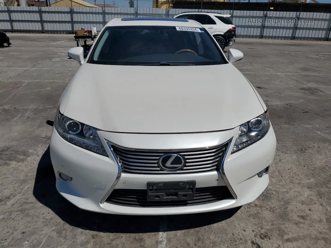 2015 Lexus Es 300h White vin: JTHBW1GG6F2086992