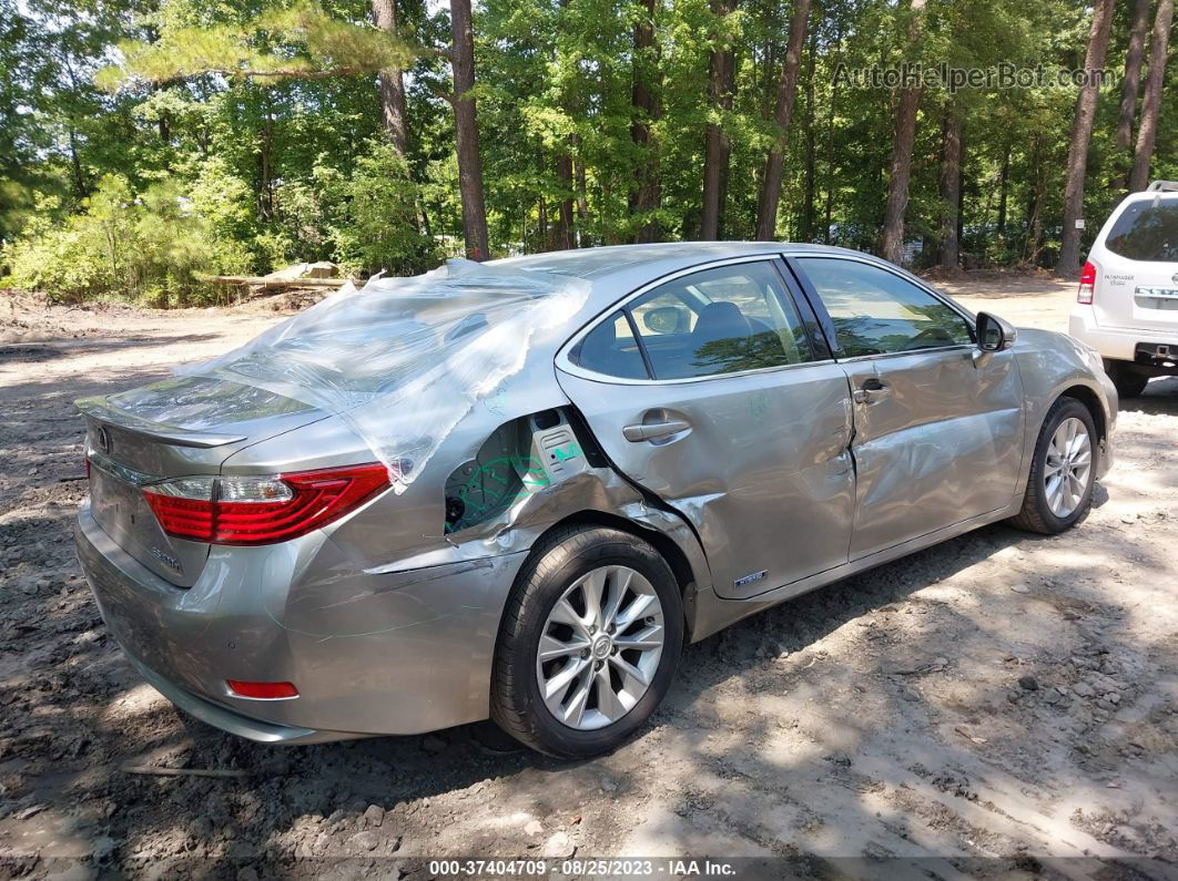 2015 Lexus Es 300h Hybrid Silver vin: JTHBW1GG6F2090766