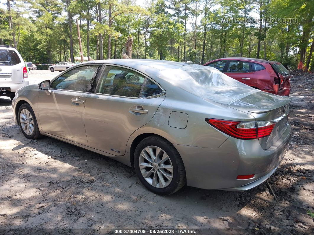 2015 Lexus Es 300h Hybrid Silver vin: JTHBW1GG6F2090766