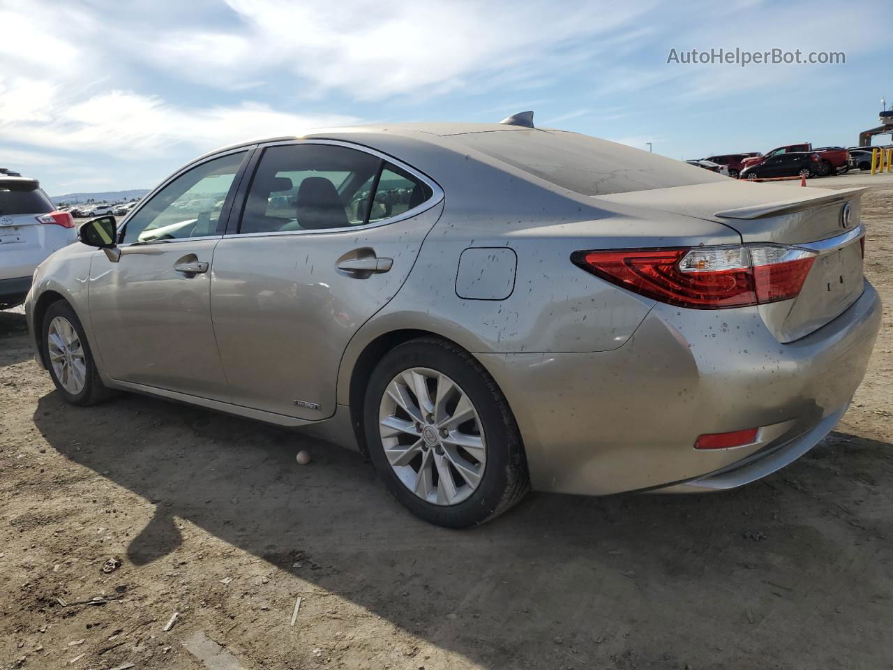 2015 Lexus Es 300h Silver vin: JTHBW1GG6F2094574