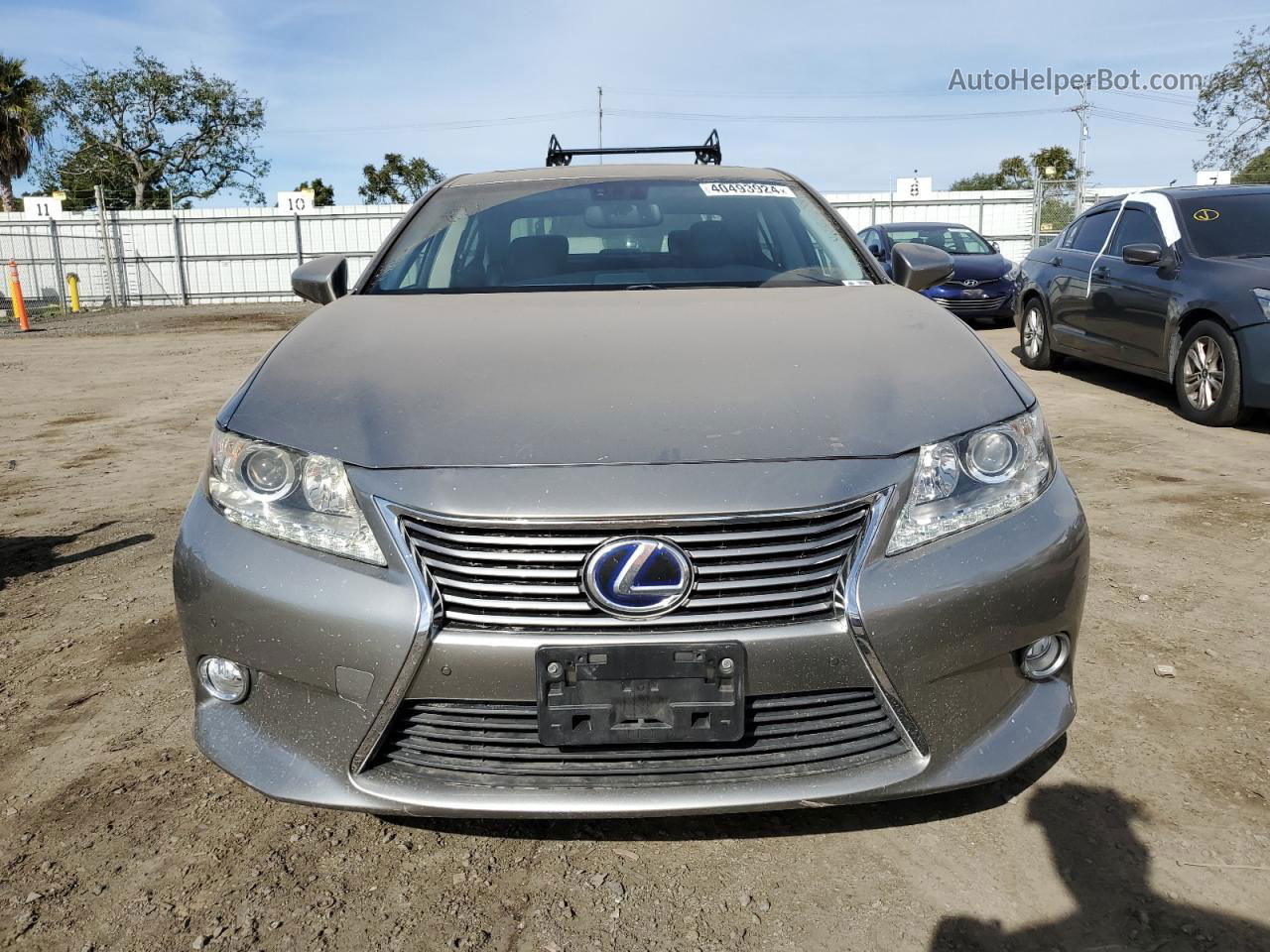 2015 Lexus Es 300h Silver vin: JTHBW1GG6F2094574