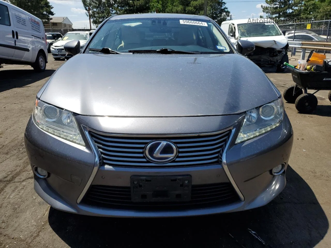 2015 Lexus Es 300h Gray vin: JTHBW1GG6F2095255