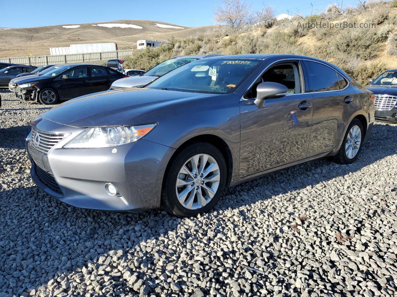 2015 Lexus Es 300h Gray vin: JTHBW1GG6F2097605