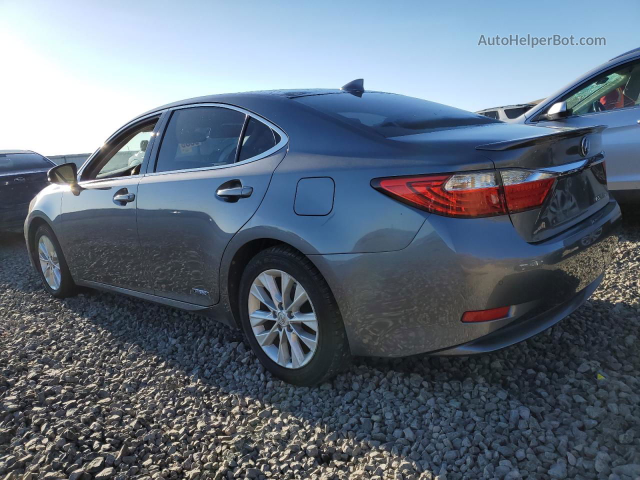 2015 Lexus Es 300h Gray vin: JTHBW1GG6F2097605