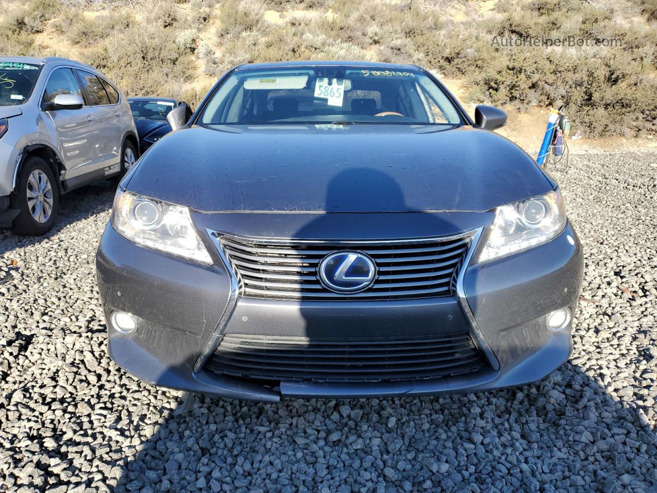 2015 Lexus Es 300h Gray vin: JTHBW1GG6F2097605