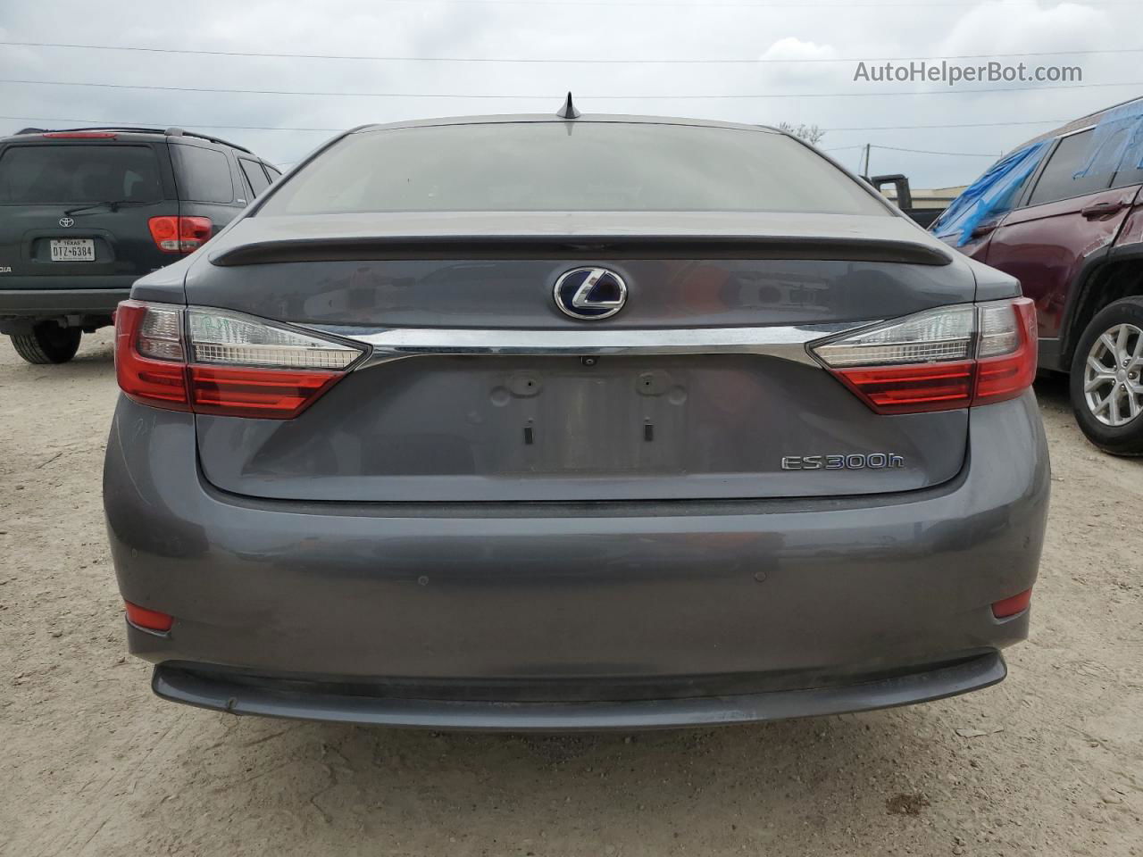 2016 Lexus Es 300h Gray vin: JTHBW1GG6G2122827