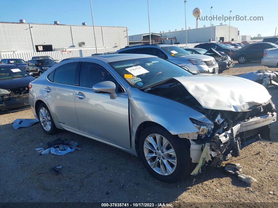 2013 Lexus Es 300h Hybrid Silver vin: JTHBW1GG7D2000831